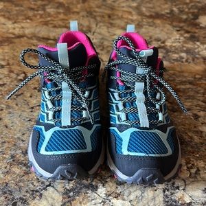 Merrell Girls Moab Waterproof Hiking Shoes Size 12.5